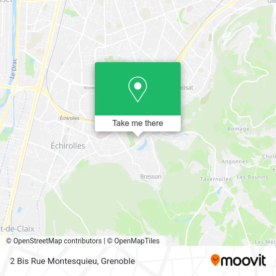 2 Bis Rue Montesquieu map