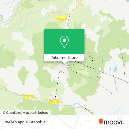 Mapa melle's appie