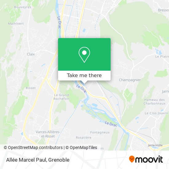 Allée Marcel Paul map