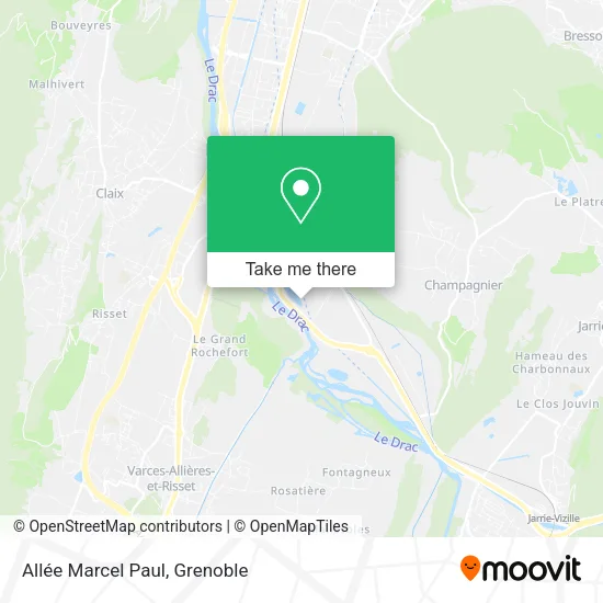 Allée Marcel Paul map