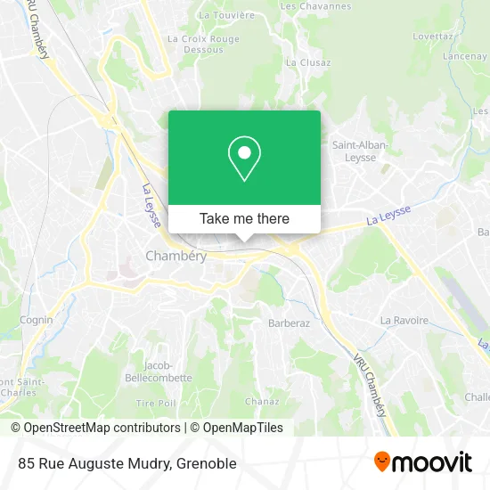 85 Rue Auguste Mudry map