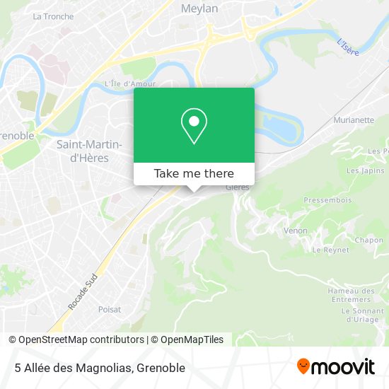 5 Allée des Magnolias map