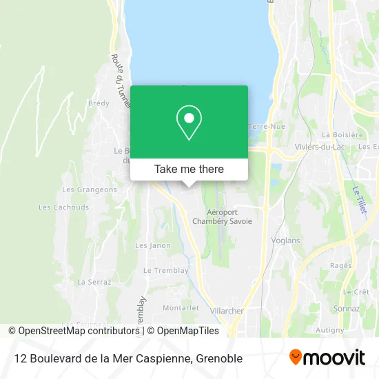 12 Boulevard de la Mer Caspienne map