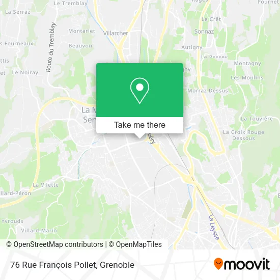 76 Rue François Pollet map