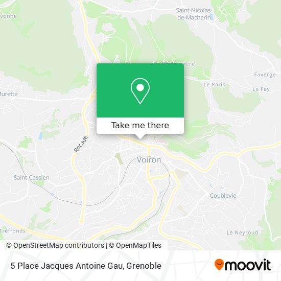 5 Place Jacques Antoine Gau map