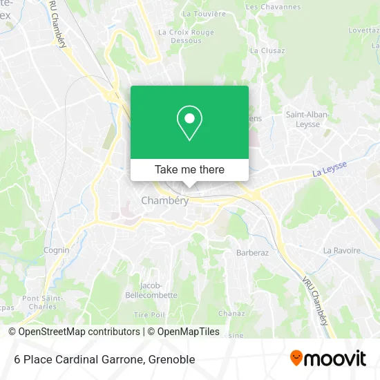 6 Place Cardinal Garrone map