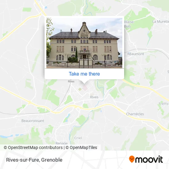Rives-sur-Fure map