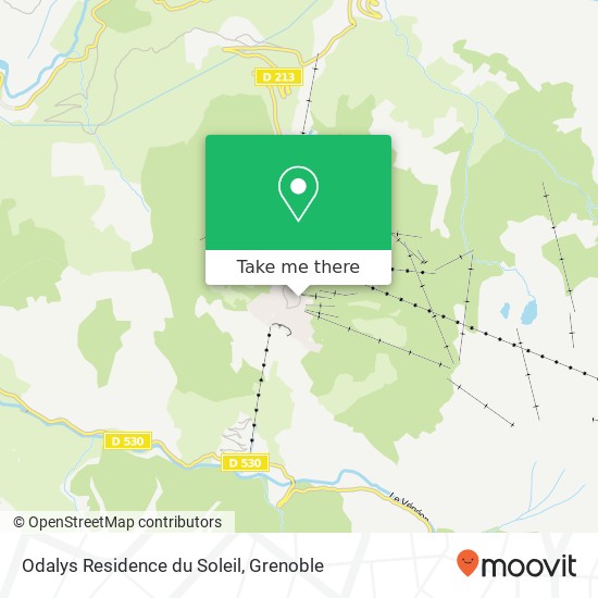 Odalys Residence du Soleil map