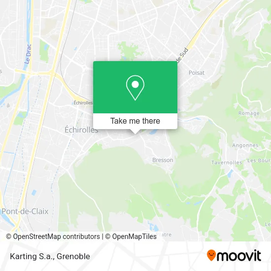 Karting S.a. map