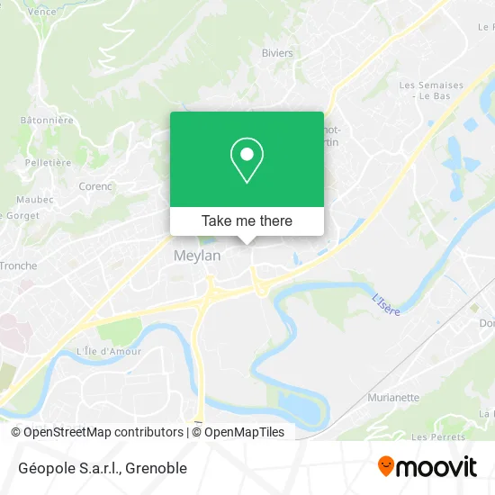 Géopole S.a.r.l. map
