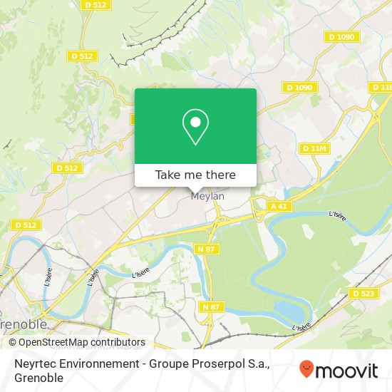 Neyrtec Environnement - Groupe Proserpol S.a. map