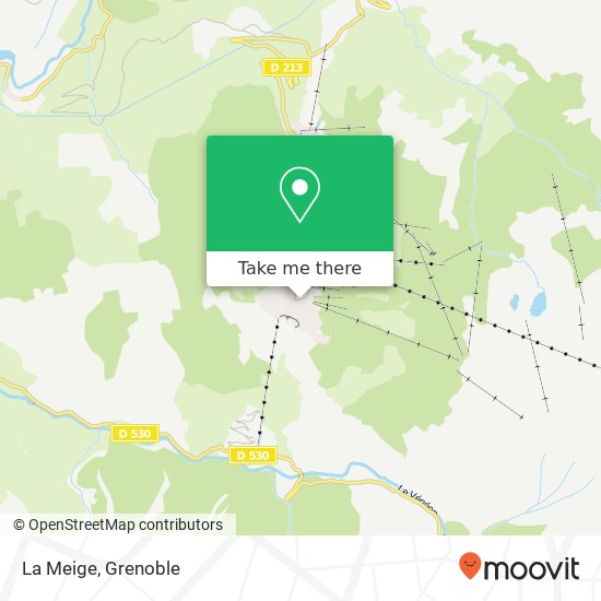 La Meige map