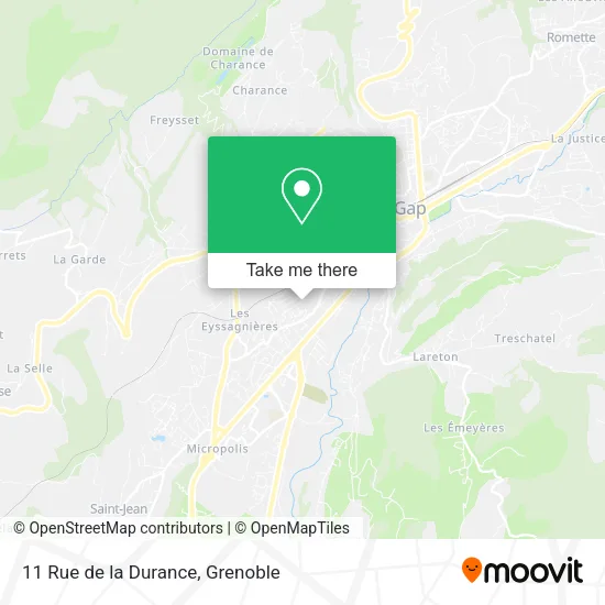 11 Rue de la Durance map