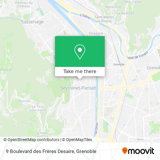 9 Boulevard des Frères Desaire map