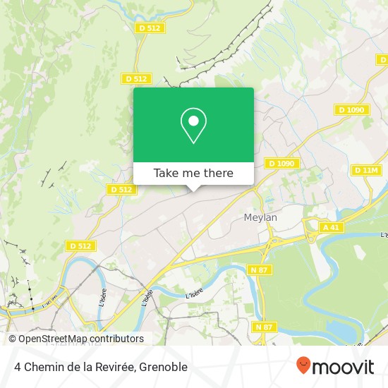 4 Chemin de la Revirée map