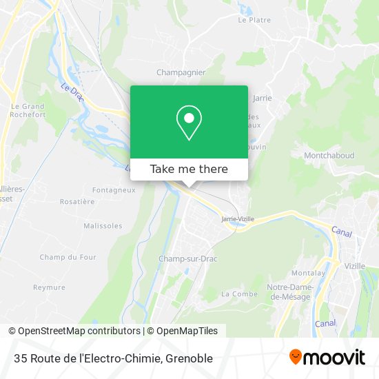 35 Route de l'Electro-Chimie map