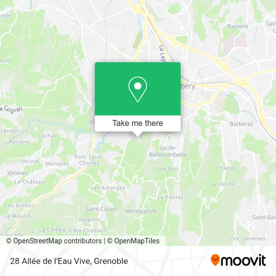 28 Allée de l'Eau Vive map