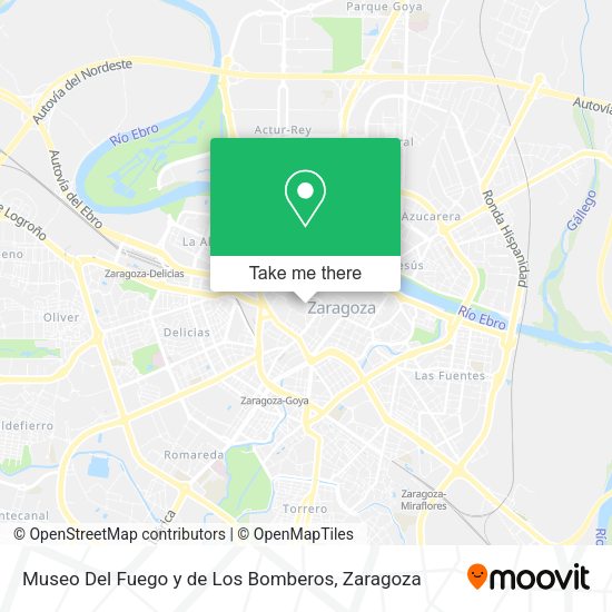 Museo Del Fuego y de Los Bomberos map