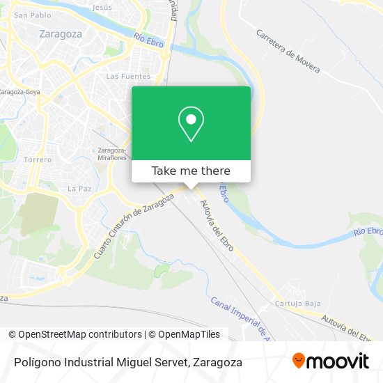 Polígono Industrial Miguel Servet map