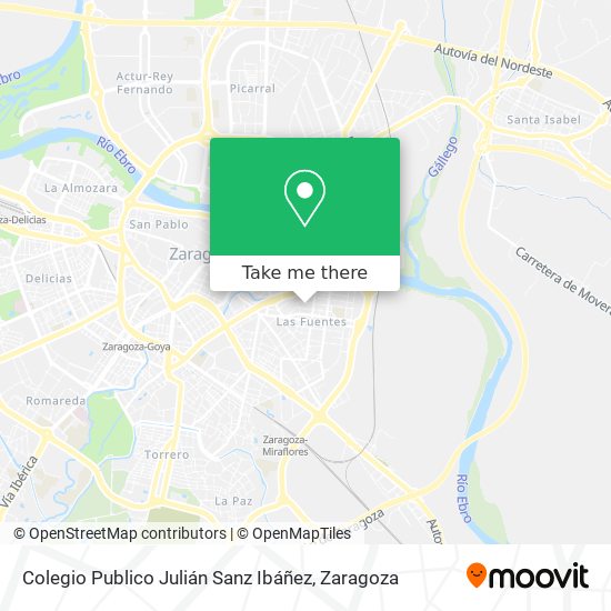 Colegio Publico Julián Sanz Ibáñez map