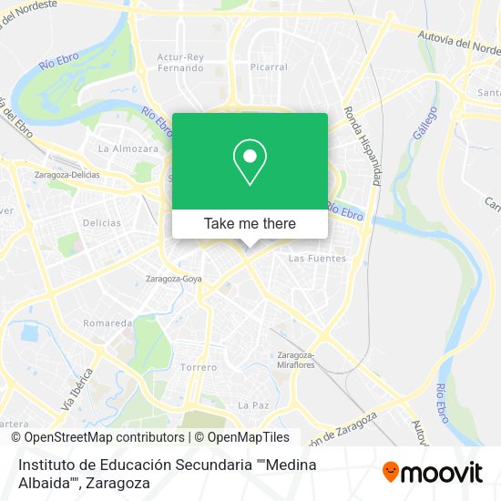 Instituto de Educación Secundaria ""Medina Albaida"" map