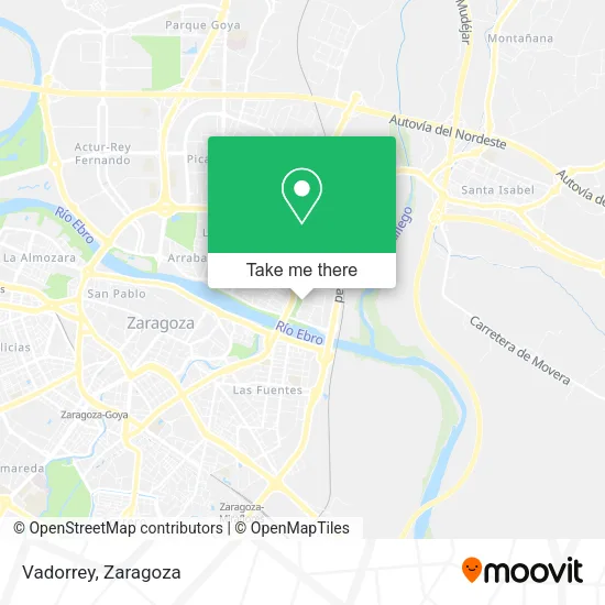Vadorrey map