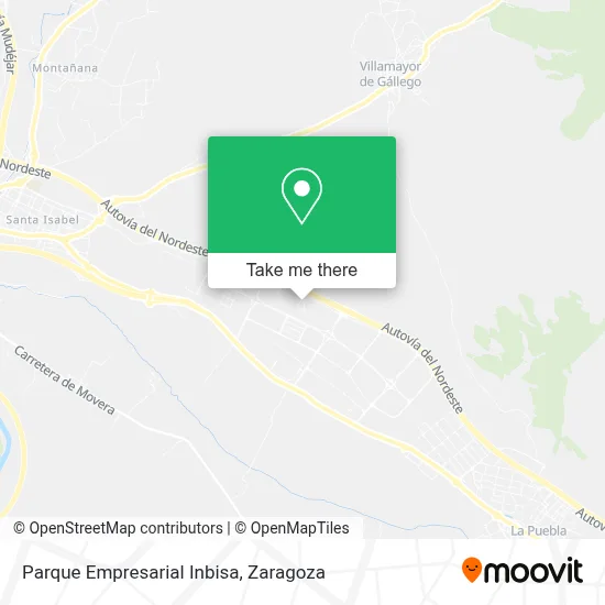 Parque Empresarial Inbisa map