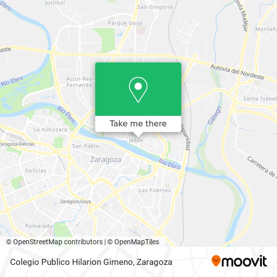 Colegio Publico Hilarion Gimeno map