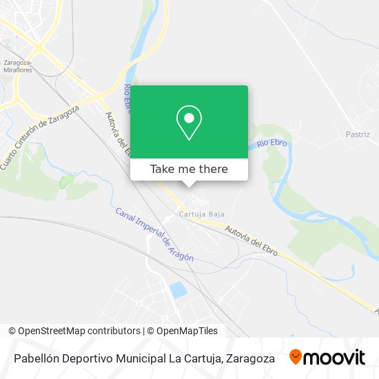 Pabellón Deportivo Municipal La Cartuja map