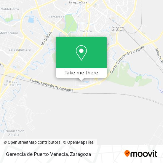 Gerencia de Puerto Venecia map