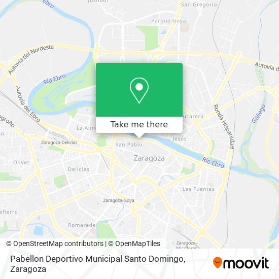 Pabellon Deportivo Municipal Santo Domingo map