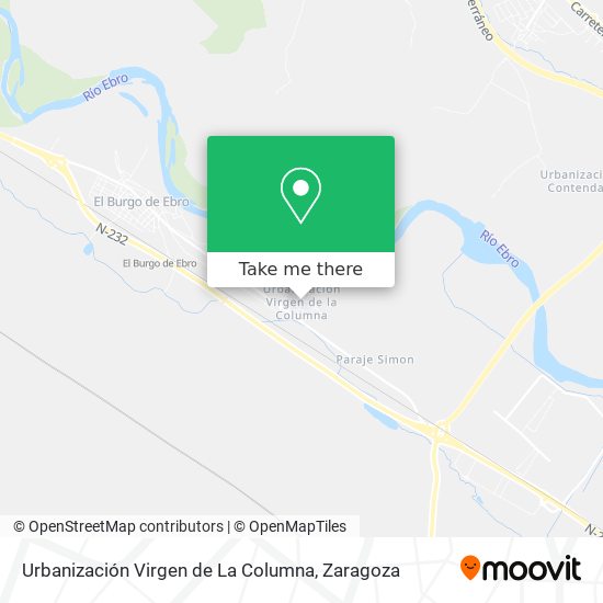 Urbanización Virgen de La Columna map