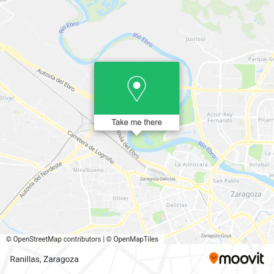 Ranillas map