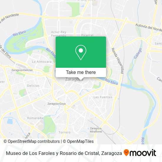 Museo de Los Faroles y Rosario de Cristal map