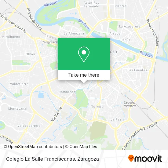 Colegio La Salle Franciscanas map