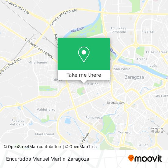 Encurtidos Manuel Martín map