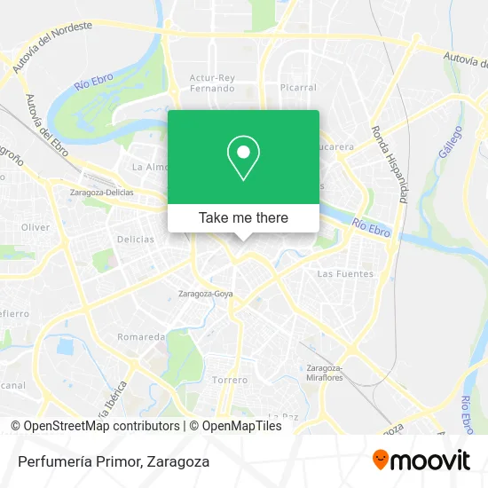 Perfumería Primor map