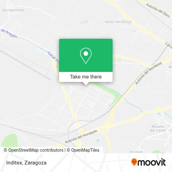 Inditex map