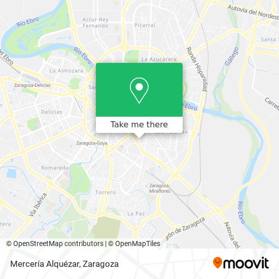 Mercería Alquézar map