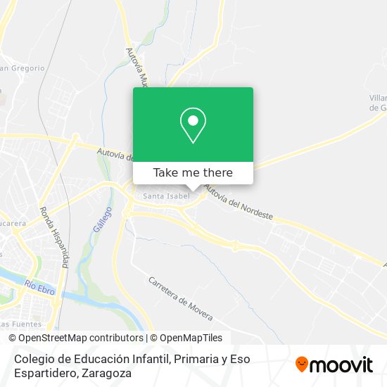 Colegio de Educación Infantil, Primaria y Eso Espartidero map