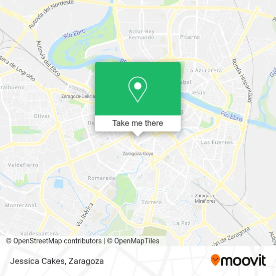 Jessica Cakes map