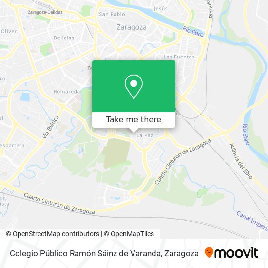 Colegio Público Ramón Sáinz de Varanda map