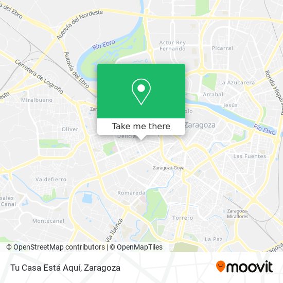 Tu Casa Está Aquí map