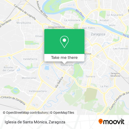 Iglesia de Santa Mónica map
