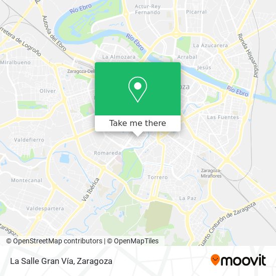 La Salle Gran Vía map