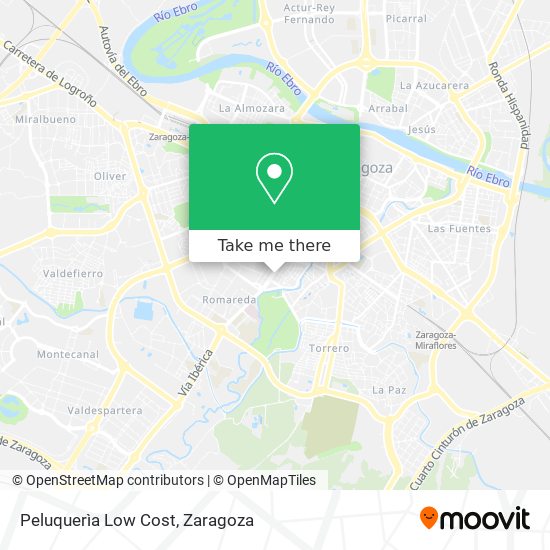 Peluquerìa Low Cost map