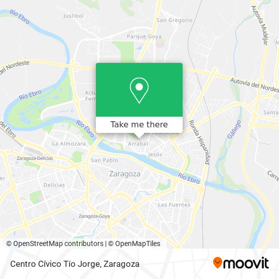 Centro Cívico Tío Jorge map