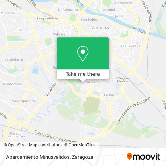 Aparcamiento Minusvalidos map