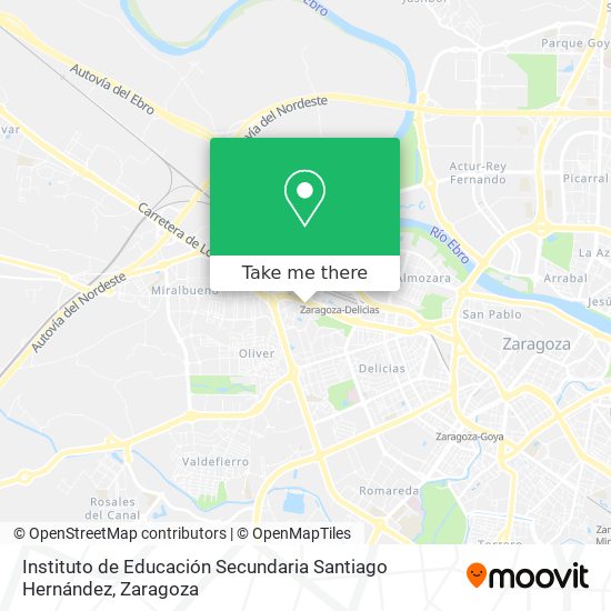 Instituto de Educación Secundaria Santiago Hernández map