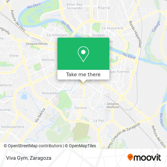 Viva Gym map